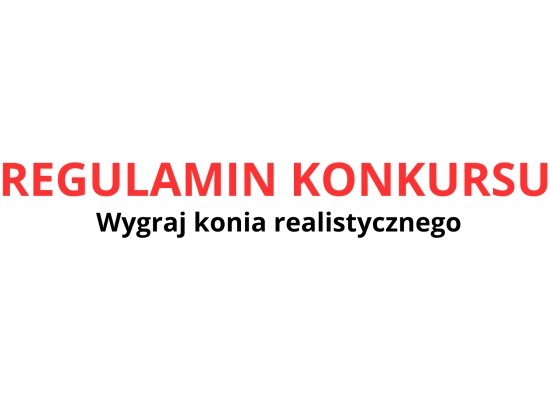 Regulamin konkursu