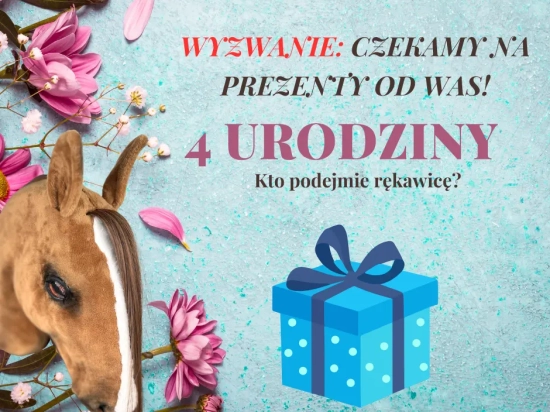 WYZWANIE  z okazji 4tych urodzin KHT ARIA SHOP!