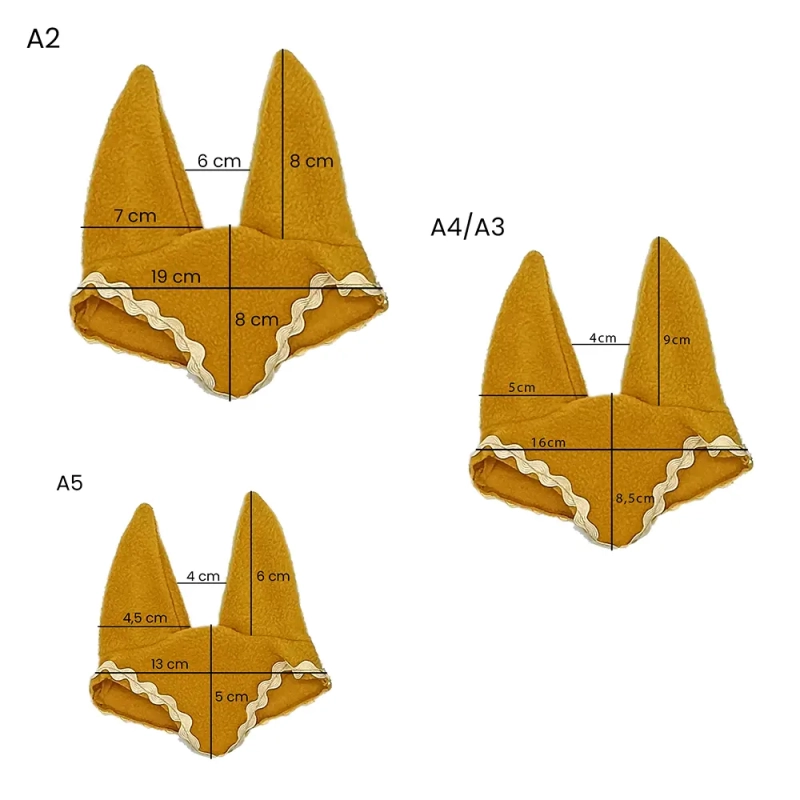 NAUSZNIKI zimowe (biżuteria opcjonalnie)