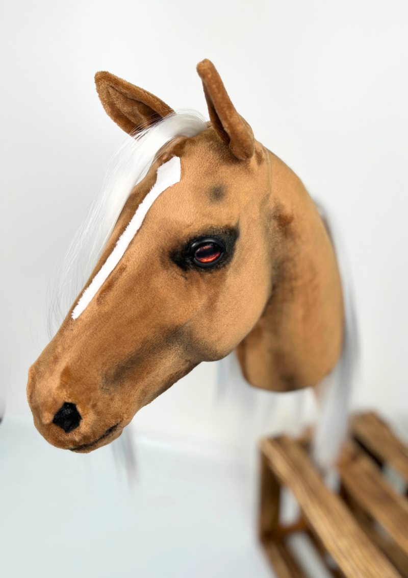 REALISTYCZNY HOBBY HORSE - PALOMINO/ŁATKA