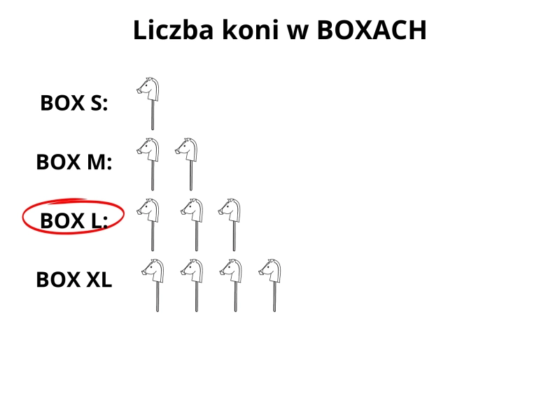 BOX L  ( na 3 konie ) – ROZMIAR A5