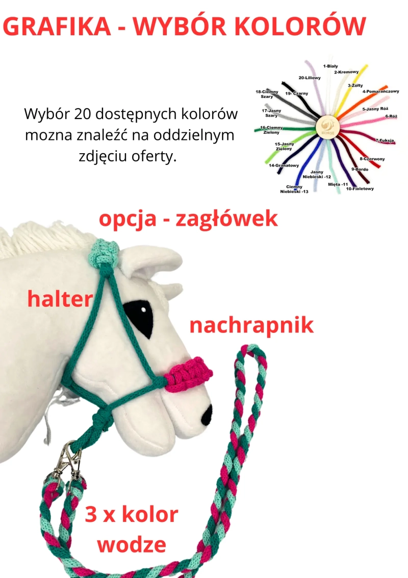 Halter plus wodze