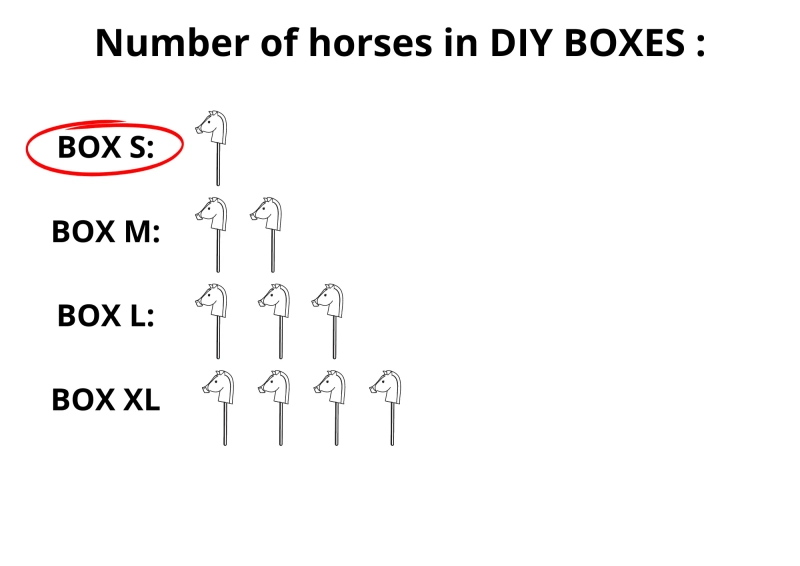 BOX S ( na 1 konia ) – ROZMIAR A4