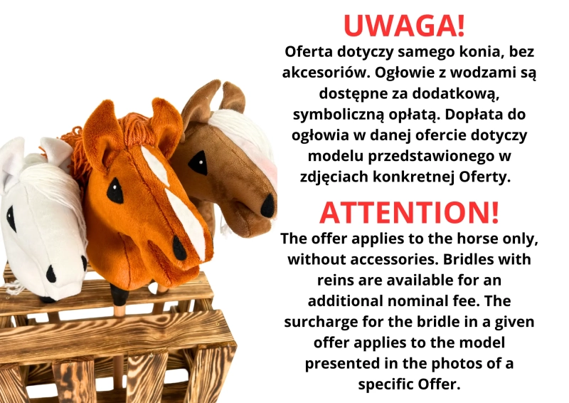 Hobby Horse VIP brązowy w łatki A2-A5