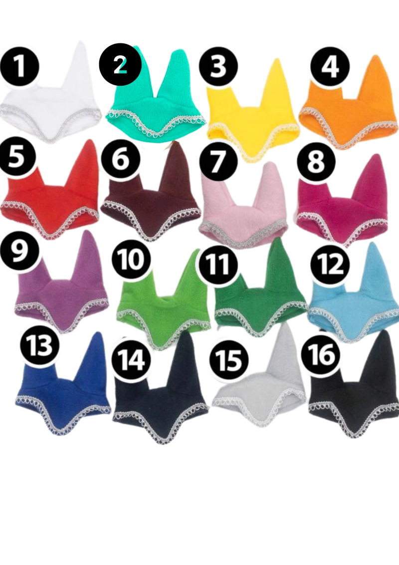 ZESTAW AKCESORIÓW - 6 ELEMENTÓW (derka, nauszniki, ogłowie, wodze, 3 naczółki, 10 charmsów ) - RÓŻNE KOLORY DO WYBORU