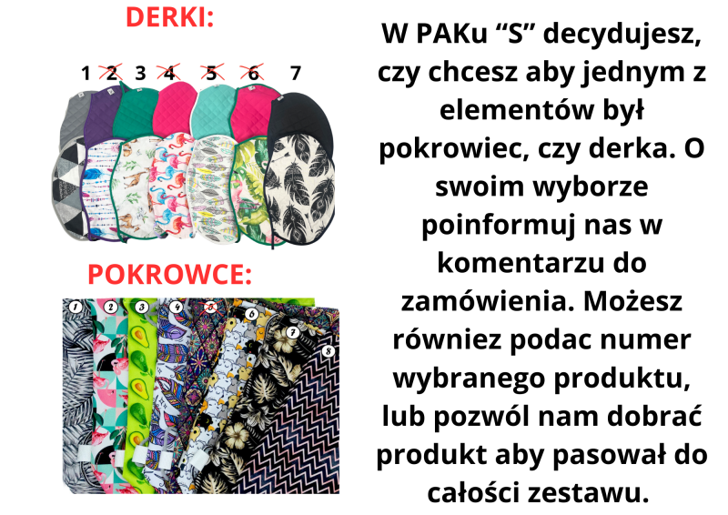 PAK AKCESORIÓW "S"–    6 elementów