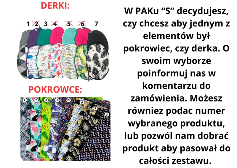 PAK AKCESORIÓW "S"–    6 elementów