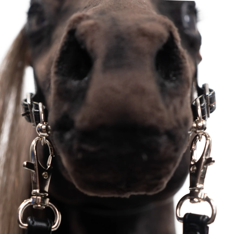 REALISTYCZNY HOBBY HORSE – CIEMNY KASZTAN/CZARNA/ŁATKA