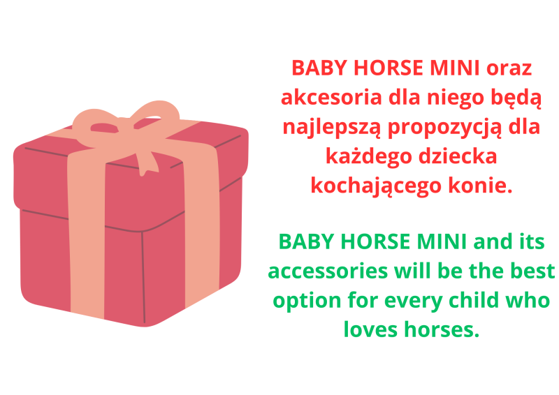 BABY HORSE MINI - Apple-toned