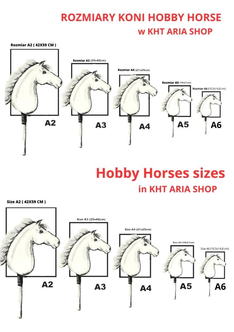 KALENDARZ 12 OKIENEK dla hobby horse/ realistic horse
