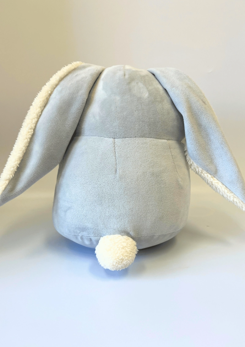 Cytrynowy KRÓLIK (w słoiku) - pachnący pluszak z opcją podgrzewania