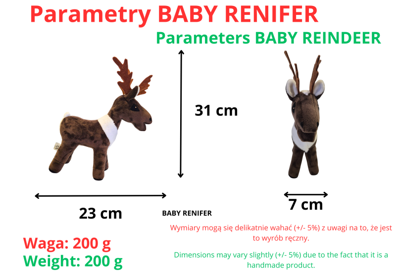 BABY HORSE MINI - Renifer