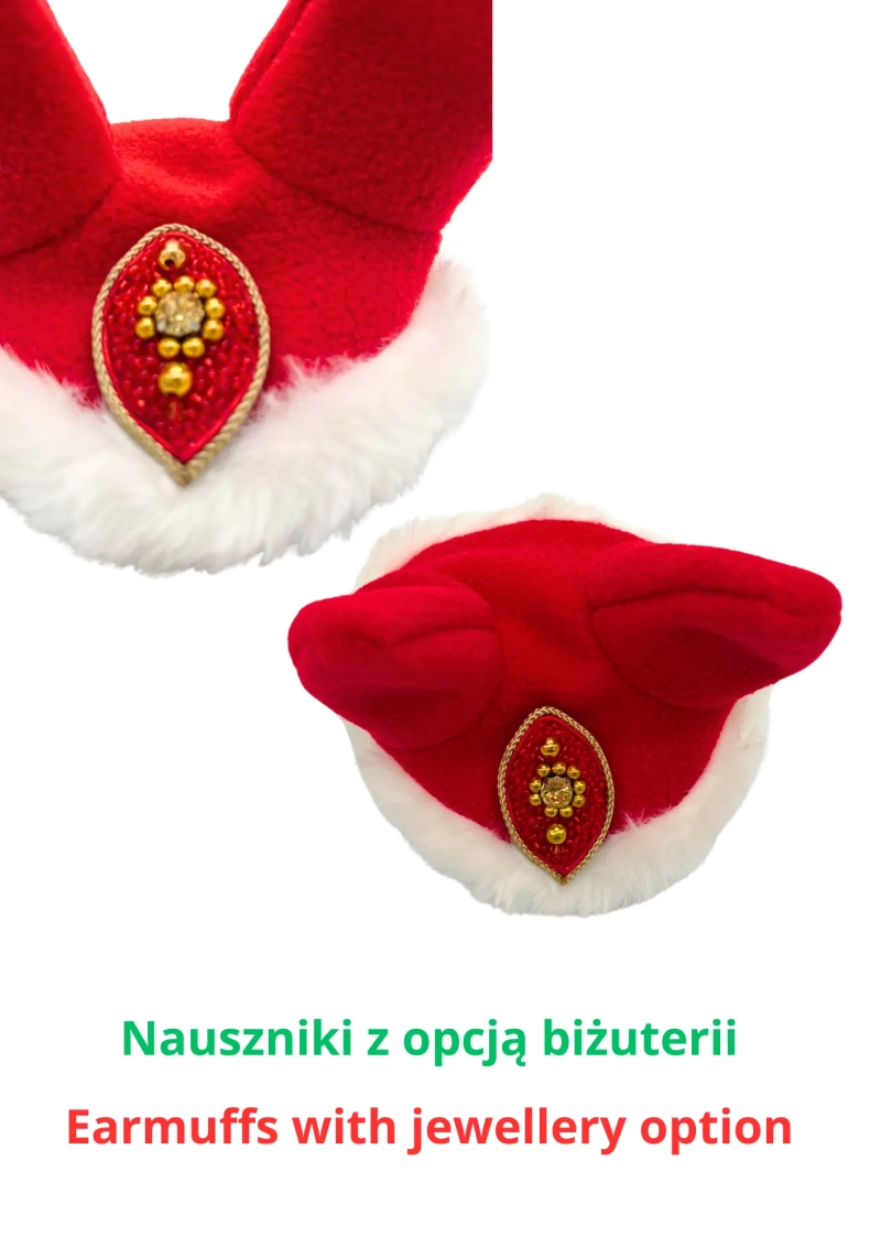 NAUSZNIKI zimowe (biżuteria opcjonalnie)