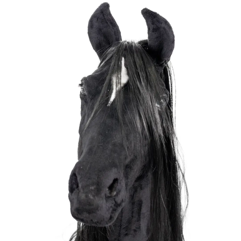 REALISTYCZNY HOBBY HORSE – KARY/CZARNA/ŁATKA