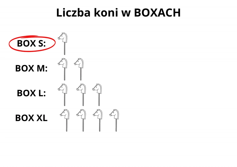 BOX S ( na 1 konia ) – ROZMIAR A3