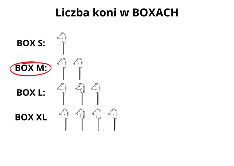 BOX M ( na 2 konie ) – ROZMIAR A5