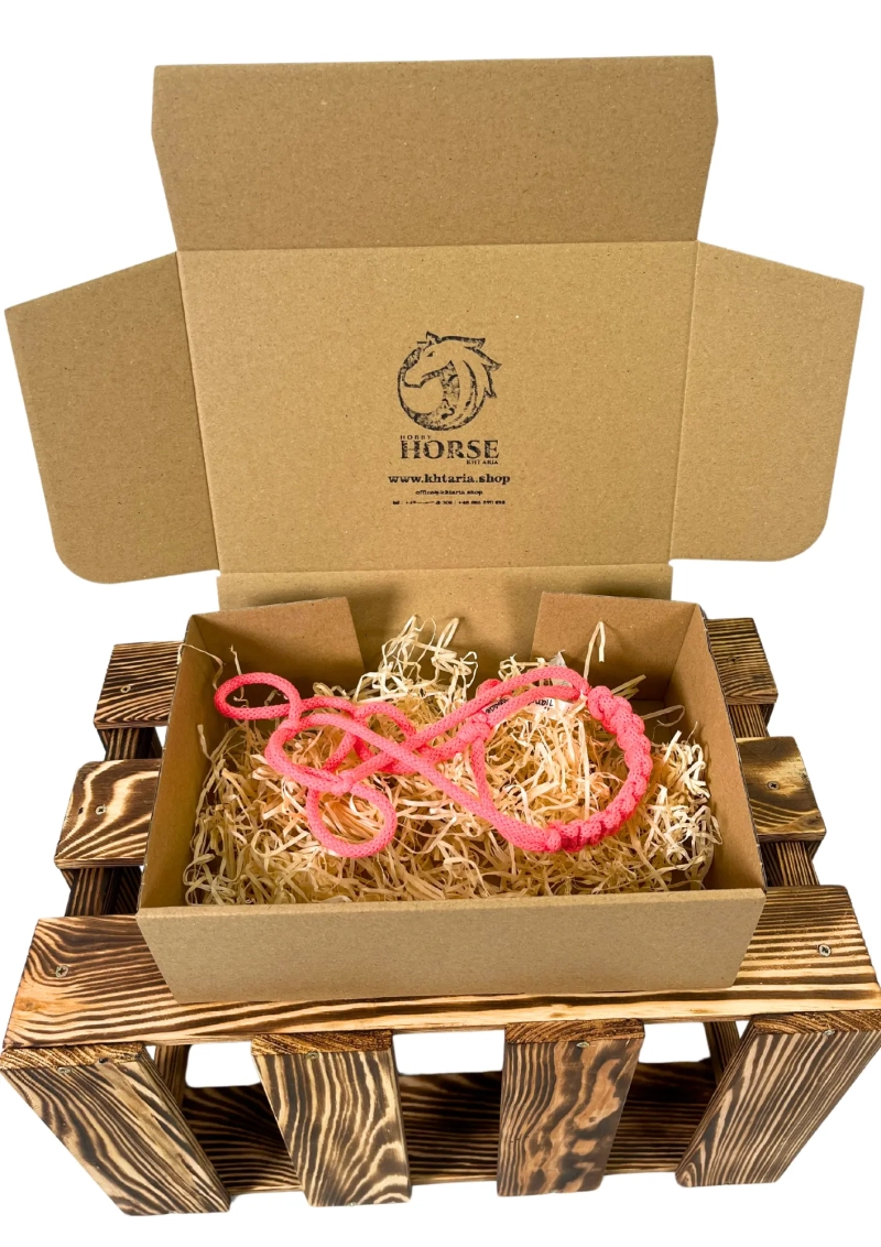 Halter z wodzami dla hobby horse realistik