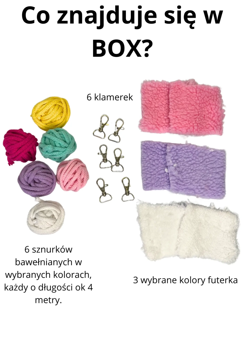 Box  z materiałami pod Warsztat 1