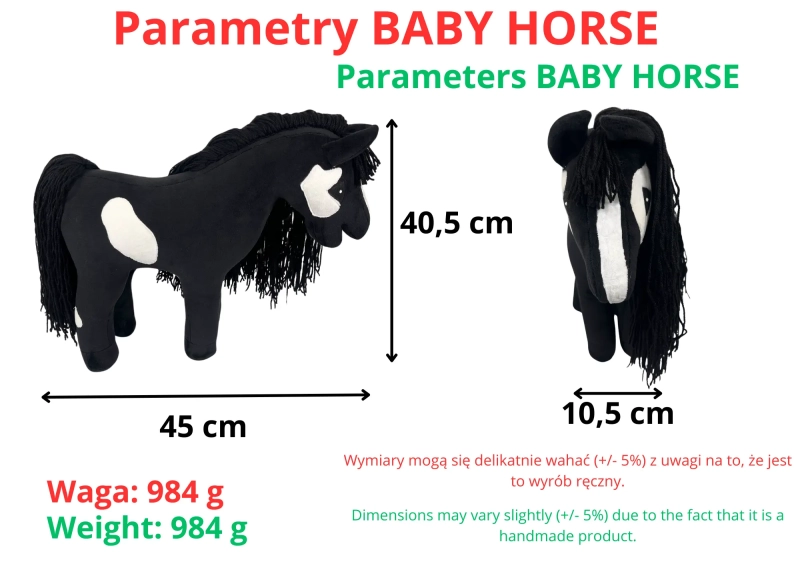 AKCESORIA - ZESTAW 1 - DLA BABY HORSE STANDARD