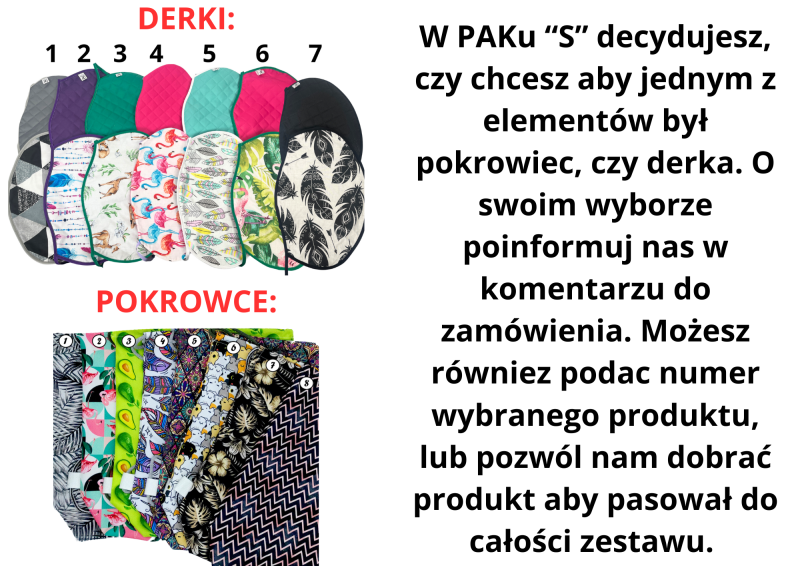 PAK AKCESORIÓW "S"–    6 elementów