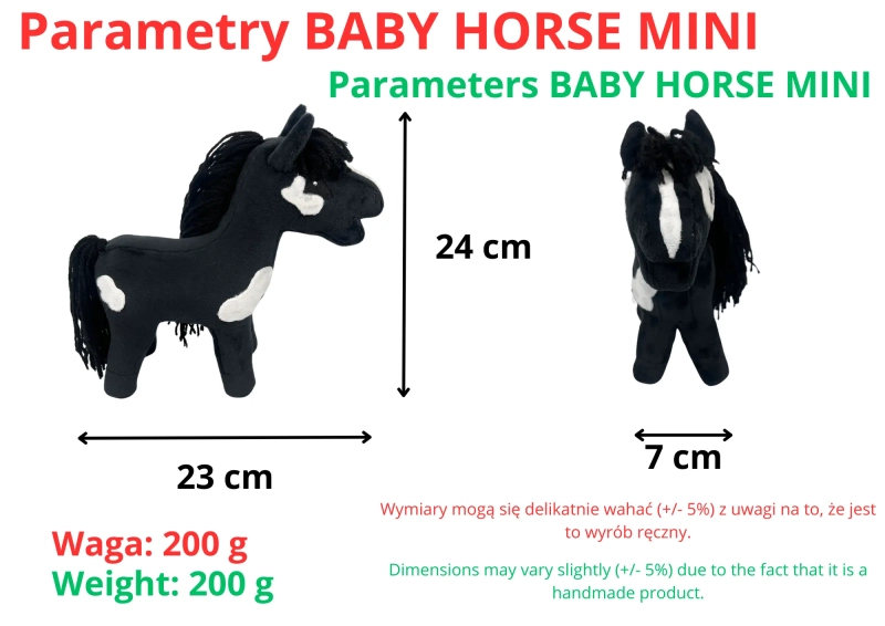BABY HORSE MINI - Srokacz