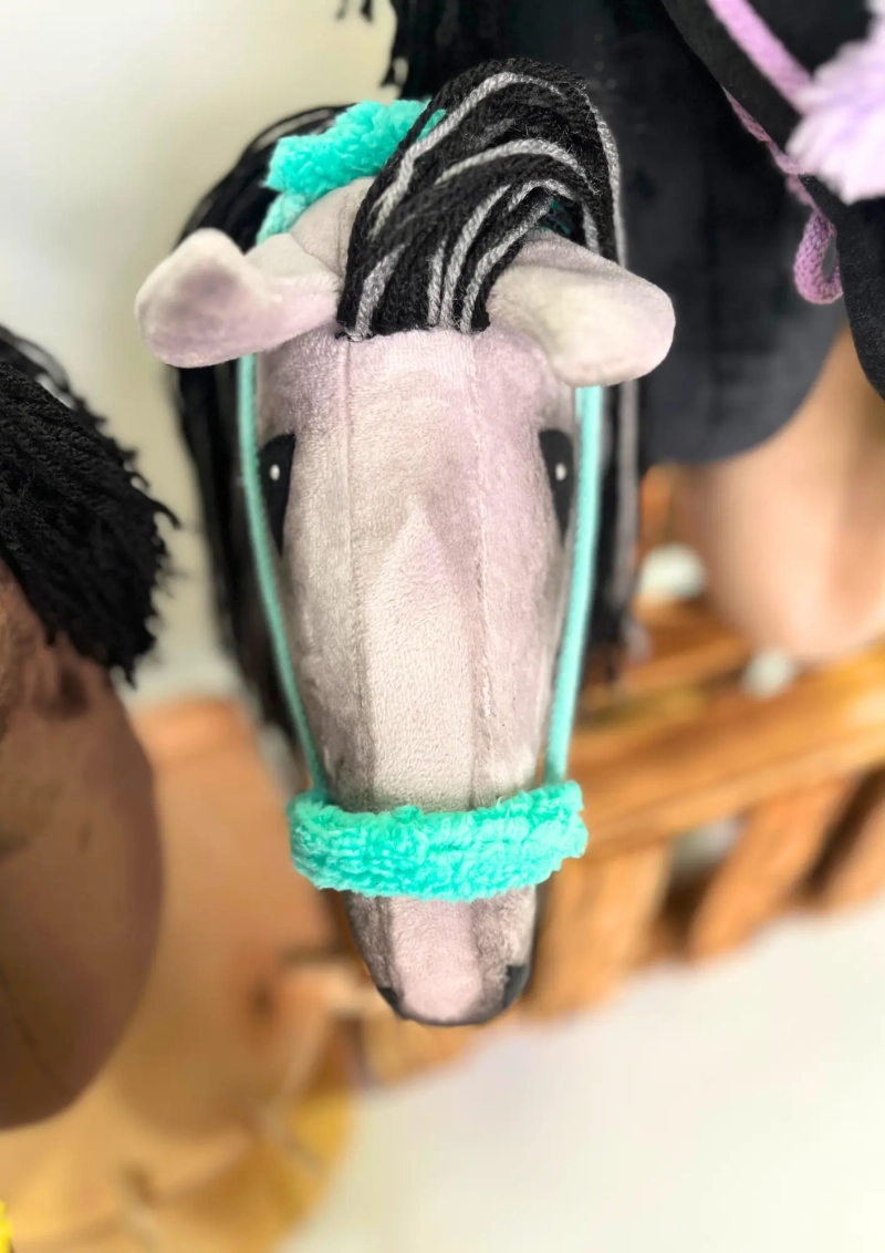 Halter z futerkiem