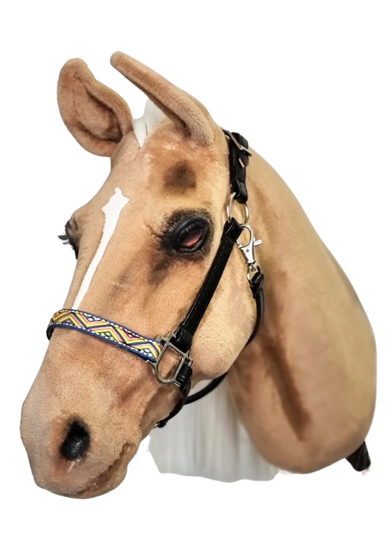 Szyty kantar dla hobby horse realistik