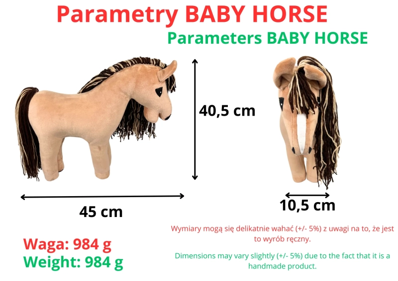 AKCESORIA - REALISTYCZNE SIODŁO ZE SKÓRY  I CZAPRAK DLA BABY  HORSE STANDARD