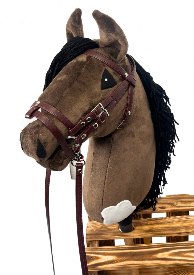 Hobby Horse VIP brązowy w łatki A2-A5
