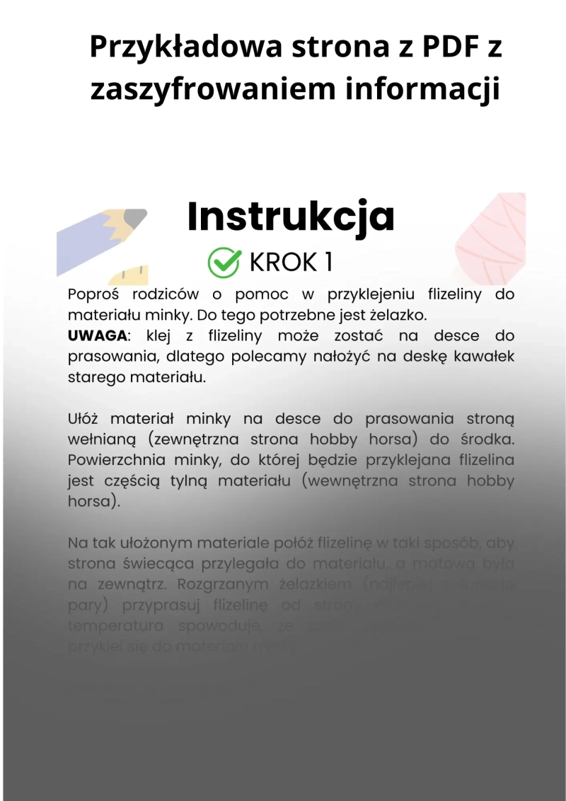 PRODUKT CYFROWY - Kompleksowa instrukcja jak wykonać konia hobby horse metodą szycia ręcznego
