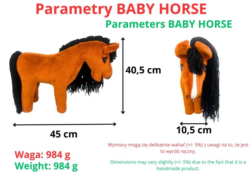 BABY HORSE STANDARD - Kasztanowaty