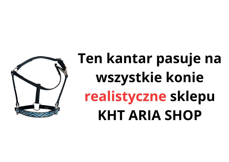 Szyty kantar dla hobby horse realistik