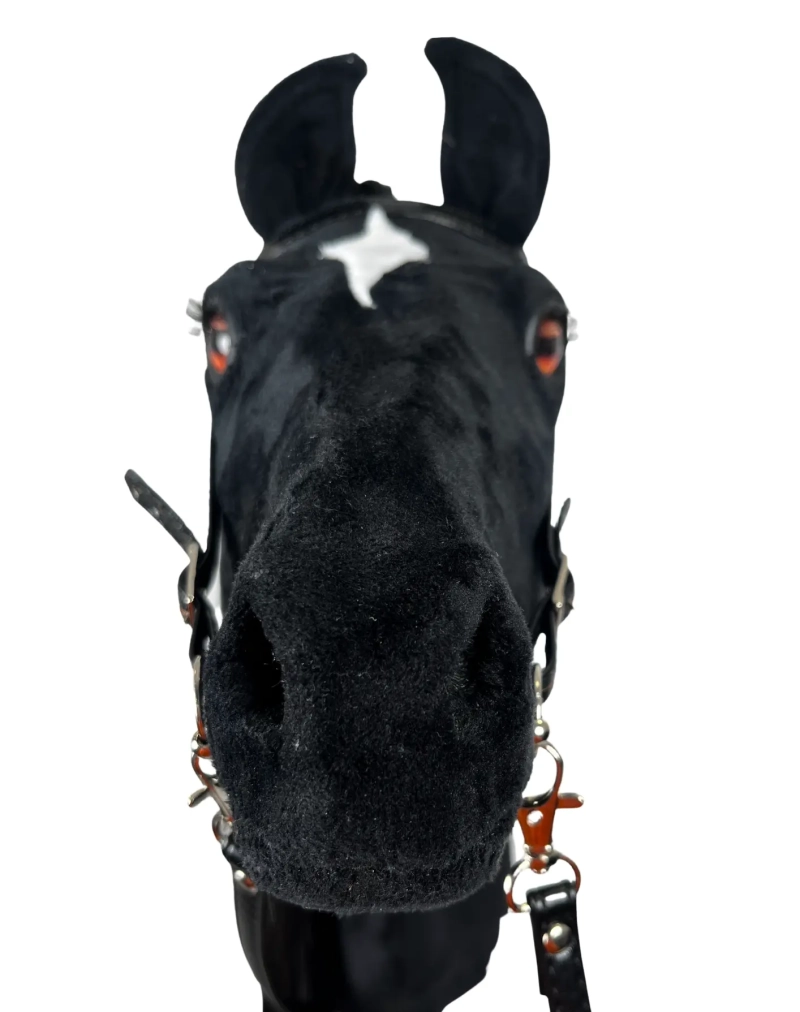 REALISTYCZNY HOBBY HORSE – KARY/CZARNA/ŁATKA