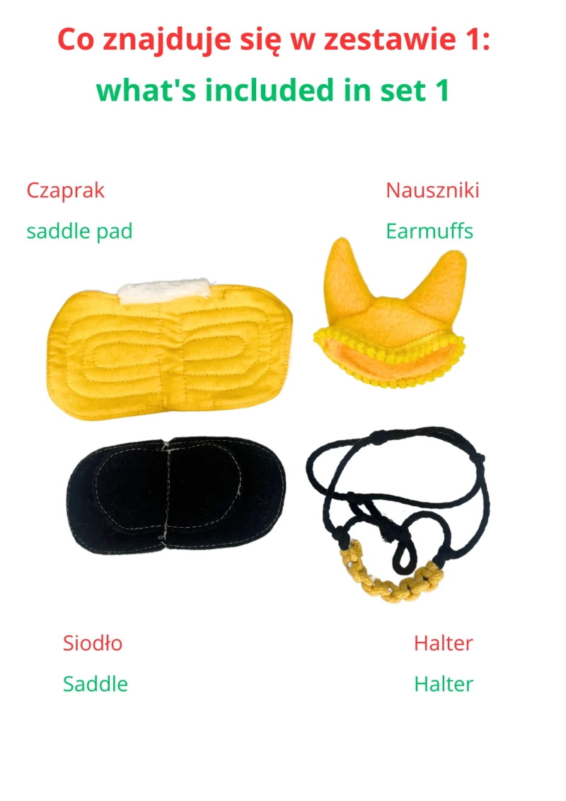 AKCESORIA - ZESTAW 1 - DLA BABY HORSE STANDARD