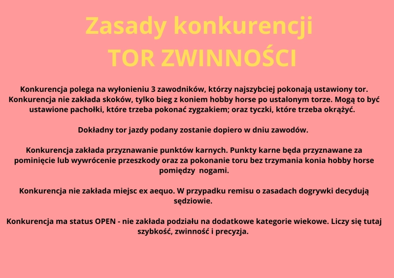 Pakiet startowy: Zawody RADOM/CENTRUM HANDLOWE M1 - 27.06
