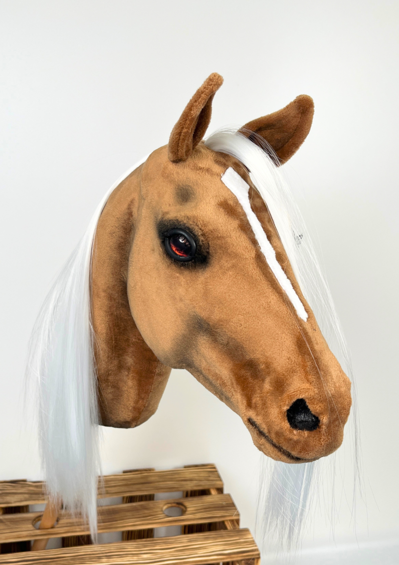 REALISTYCZNY HOBBY HORSE - PALOMINO/ŁATKA