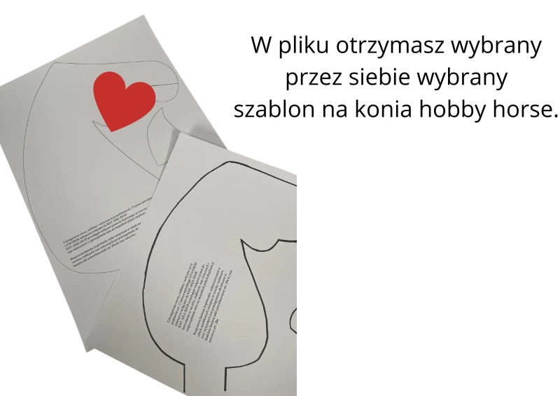 PRODUKT CYFROWY - Kompleksowa instrukcja jak wykonać konia hobby horse metodą szycia ręcznego