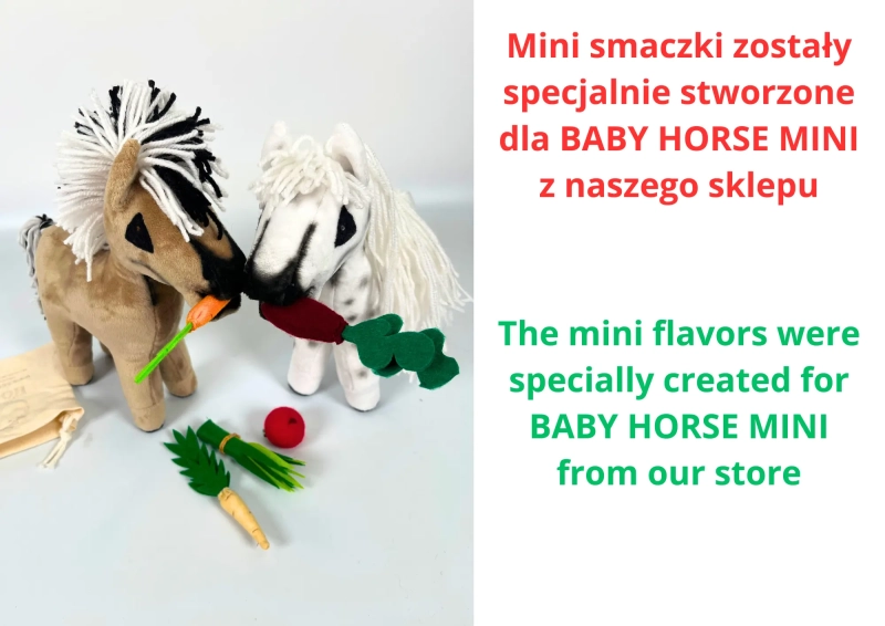 Mini smaczki dla BABY HORSE MINI