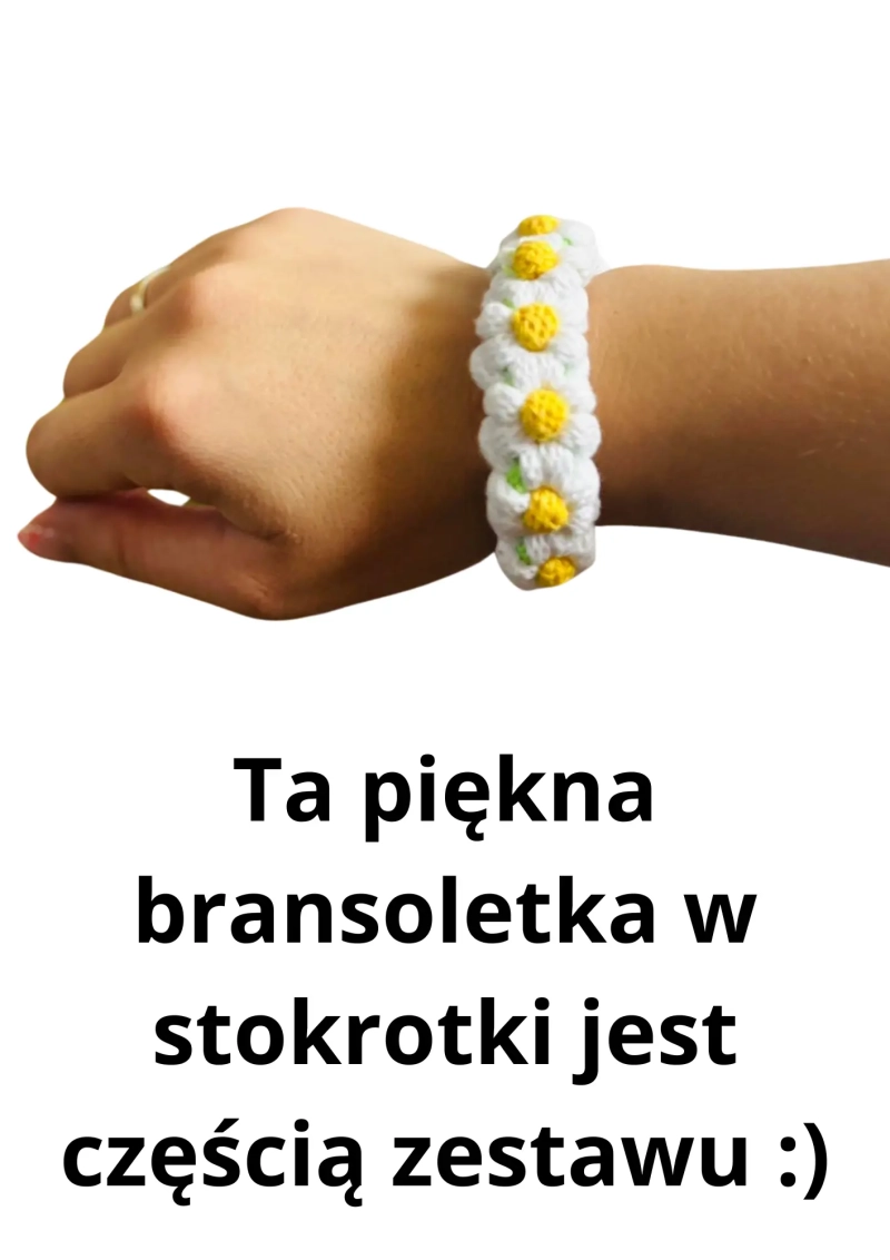 ZESTAW STOKROTKA – halter, wodze, bransoletka