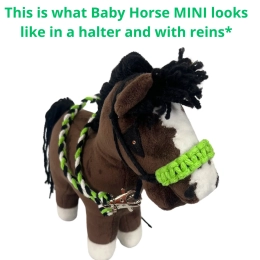AKCESORIA - ZESTAW 4-RECH SZTUK WODZY dla baby horse MINI