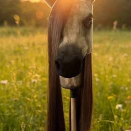 REALISTYCZNY HOBBY HORSE –PIASKOWY KOŃ ARABSKI - CENA NA START ważna do 19.04 włącznie