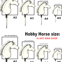 UJEŻDŻENIOWY hobby horse - KARY A3