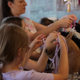 WARSZTAT szycia hobby horse w czasie ZAWODÓW