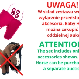 AKCESORIA - ZESTAW 2 - DLA BABY HORSE STANDARD