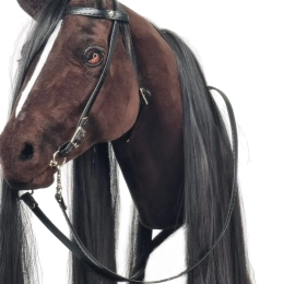 REALISTYCZNY HOBBY HORSE – CIEMNY KASZTAN/CZARNA/ŁATKA
