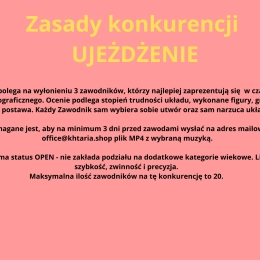 Pakiet startowy: Zawody RADOM/CENTRUM HANDLOWE M1 - 27.06