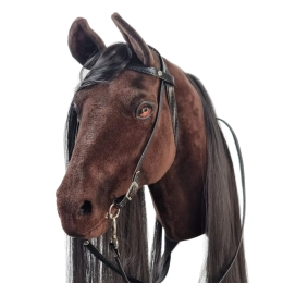 REALISTYCZNY HOBBY HORSE – CIEMNY KASZTAN/CZARNA