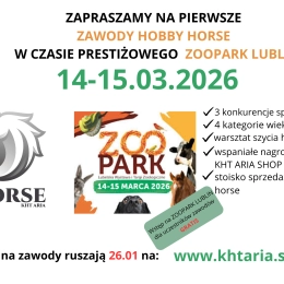Pakiet startowy ZAWODY hobby horse ZOOPARK LUBLIN 14-15.03.2026 - !!!ZAPISY STARTUJĄ 26.01!!!
