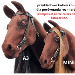 REALISTYCZNY HOBBY HORSE – CIEMNY KASZTAN/BALEJAŻ/ŁATKA