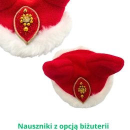 NAUSZNIKI zimowe (biżuteria opcjonalnie)